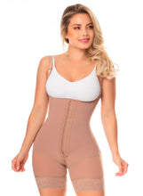 Load image into Gallery viewer, SCM057 Faja Colombian Body Short Girdle with front adjustable hooks daily use for women Powernet Shape Concept
