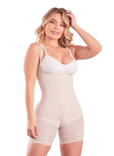 Load image into Gallery viewer, SCM057 Faja Colombian Body Short Girdle with front adjustable hooks daily use for women Powernet Shape Concept
