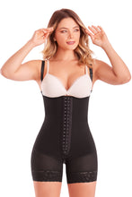 Load image into Gallery viewer, SCM057 Faja Colombian Body Short Girdle with front adjustable hooks daily use for women Powernet Shape Concept
